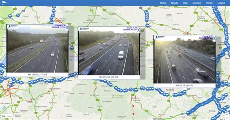 Latest CCTV Camera Feeds from the M4。